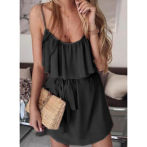 Women's A-Line Dress Knee Length Dress - Sleeveless Solid Color Summer Casual 2020 Black Blushing Pink Silver S M L XL
Women's A-Line Dress Knee Length Dress - Sleeveless Solid Color Summer Casual 2020 Black Blushing Pink Silver S M L XL