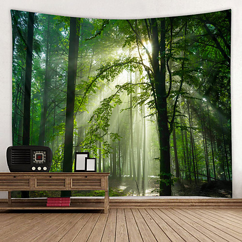 Wall Tapestry Art Decor Blanket Curtain Picnic Tablecloth Hanging Home Bedroom Living Room Dorm Decoration Misty Forest Nature Landscape Sunshine Through Tree
Wall Tapestry Art Decor Blanket Curtain Picnic Tablecloth Hanging Home Bedroom Living Room Dorm Decoration Misty Forest Nature Landscape Sunshine Through Tree