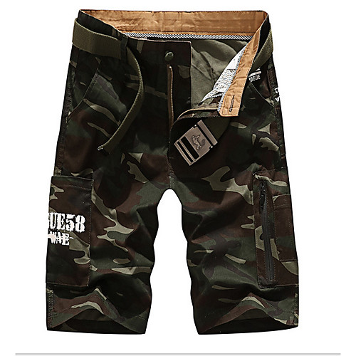 Men's Basic Daily Loose Shorts Tactical Cargo Pants - Camouflage Summer Blue Khaki Green US32 / UK32 / EU40 / US34 / UK34 / EU42 / US36 / UK36 / EU44
Men's Basic Daily Loose Shorts Tactical Cargo Pants - Camouflage Summer Blue Khaki Green US32 / UK32 / EU40 / US34 / UK34 / EU42 / US36 / UK36 / EU44