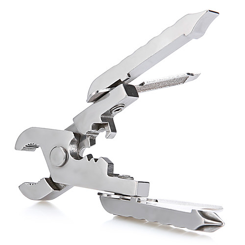 Multitools Tactical Outdoor Mini Style Clamp On Stainless Steel Outdoor Exercise Camping / Hiking / Caving Titanium 1 pcs
Multitools Tactical Outdoor Mini Style Clamp On Stainless Steel Outdoor Exercise Camping / Hiking / Caving Titanium 1 pcs