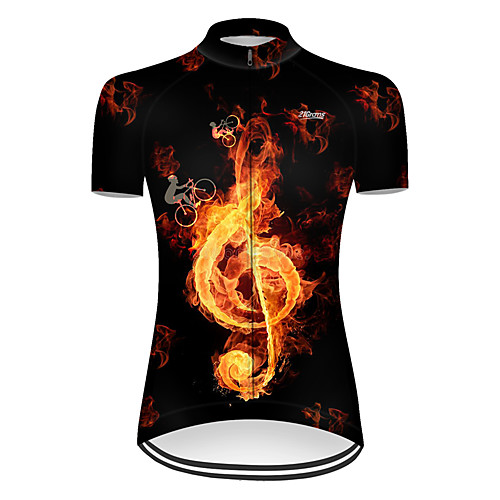 21Grams Women's Short Sleeve Cycling Jersey Summer Nylon Polyester Black / Yellow Patchwork Gradient 3D Bike Jersey Top Mountain Bike MTB Road Bike Cycling Ultraviolet Resistant Quick Dry Breathable
21Grams Women's Short Sleeve Cycling Jersey Summer Nylon Polyester Black / Yellow Patchwork Gradient 3D Bike Jersey Top Mountain Bike MTB Road Bike Cycling Ultraviolet Resistant Quick Dry Breathable