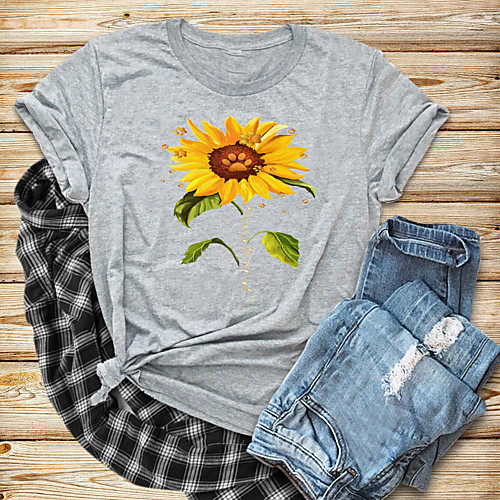 Women's T shirt Graphic Text Graphic Prints Print Round Neck Basic Tops 100% Cotton White Black Red 
Women's T shirt Graphic Text Graphic Prints Print Round Neck Basic Tops 100% Cotton White Black Red