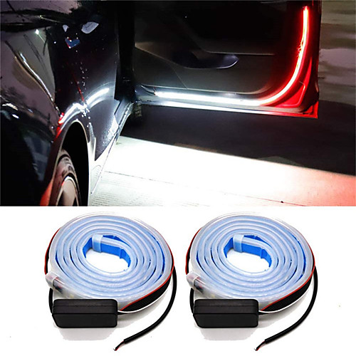 2pcs Car Door Warning Lamp Auto Door LED Strip Light Universal Door Open Lights Strobe Safety Ambient Lamps 120cm Fexible Strips 12V
2pcs Car Door Warning Lamp Auto Door LED Strip Light Universal Door Open Lights Strobe Safety Ambient Lamps 120cm Fexible Strips 12V