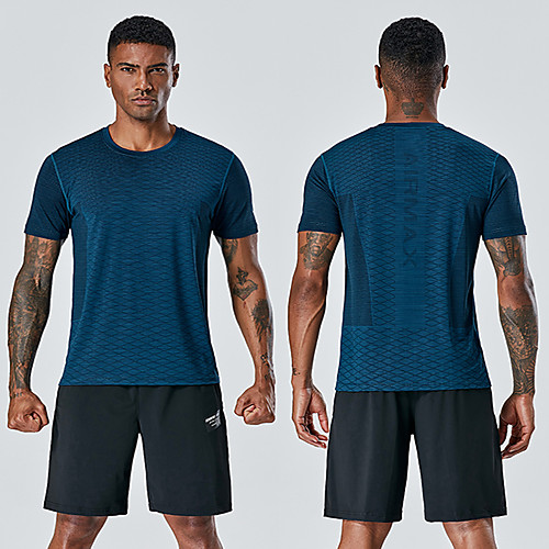 Men's Workout Tops Running Shirt Tee Tshirt Top Athleisure Summer Elastane Quick Dry Breathable Soft Fitness Gym Workout Running Active Training Jogging Sportswear Color Gradient Army Green Blue Gray
Men's Workout Tops Running Shirt Tee Tshirt Top Athleisure Summer Elastane Quick Dry Breathable Soft Fitness Gym Workout Running Active Training Jogging Sportswear Color Gradient Army Green Blue Gray