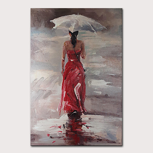 Oil Painting Hand Painted Vertical People Pop Art Modern Rolled Canvas (No Frame)
Oil Painting Hand Painted Vertical People Pop Art Modern Rolled Canvas (No Frame)