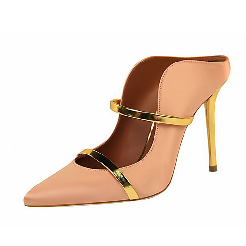 Women's Heels Stiletto Heel Pointed Toe Daily Satin Solid Colored Wine Black Yellow
Women's Heels Stiletto Heel Pointed Toe Daily Satin Solid Colored Wine Black Yellow