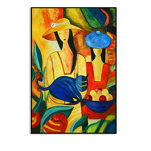 Oil Painting Handmade Hand Painted Wall Art Abstract Portrait Picasso Style Floral Home Decoration Décor Stretched Frame Ready to Hang 60cm 90cm
Oil Painting Handmade Hand Painted Wall Art Abstract Portrait Picasso Style Floral Home Decoration Décor Stretched Frame Ready to Hang 60cm 90cm
