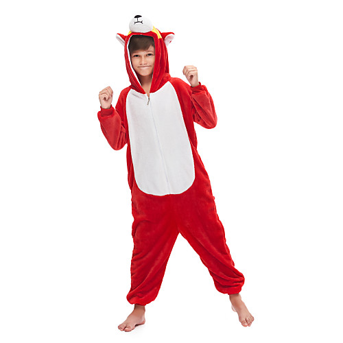 Kid's Kigurumi Pajamas Dog Onesie Pajamas Flannel Fabric Red Cosplay For Boys and Girls Animal Sleepwear Cartoon Festival / Holiday Costumes / Leotard / Onesie
Kid's Kigurumi Pajamas Dog Onesie Pajamas Flannel Fabric Red Cosplay For Boys and Girls Animal Sleepwear Cartoon Festival / Holiday Costumes / Leotard / Onesie
