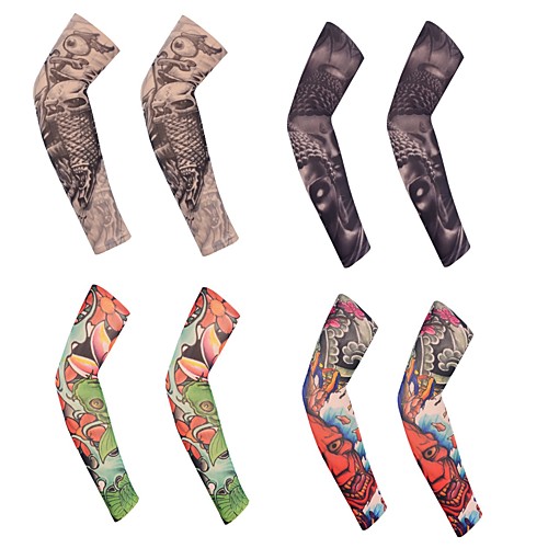 8Pcs Bandage Sunscreen Fake Tattoo Sleeves UV Cool Arm Sleeves Anti-slip Cuffs Breathable Sport Elastic Oversleeve Arm Warmers
8Pcs Bandage Sunscreen Fake Tattoo Sleeves UV Cool Arm Sleeves Anti-slip Cuffs Breathable Sport Elastic Oversleeve Arm Warmers