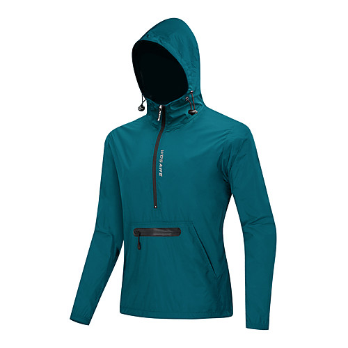 WOSAWE Men's Long Sleeve Cycling Jersey Winter Dark Navy Solid Color Bike Top Mountain Bike MTB Road Bike Cycling Waterproof Windproof Quick Dry Sports Clothing Apparel / Back Pocket
WOSAWE Men's Long Sleeve Cycling Jersey Winter Dark Navy Solid Color Bike Top Mountain Bike MTB Road Bike Cycling Waterproof Windproof Quick Dry Sports Clothing Apparel / Back Pocket