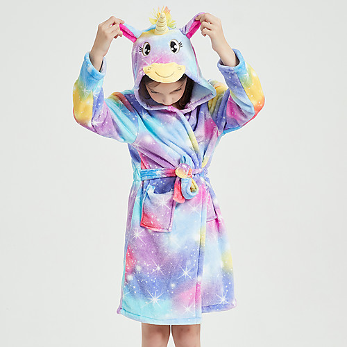 Kid's Kigurumi Pajamas Bathrobe Oodie Unicorn Flying Horse Onesie Pajamas Flannel Fabric Purple Cosplay For Boys and Girls Animal Sleepwear Cartoon Festival / Holiday Costumes / Bath Robe
Kid's Kigurumi Pajamas Bathrobe Oodie Unicorn Flying Horse Onesie Pajamas Flannel Fabric Purple Cosplay For Boys and Girls Animal Sleepwear Cartoon Festival / Holiday Costumes / Bath Robe