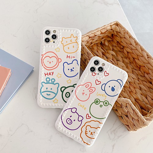 Phone Case For Apple Back Cover iPhone 11 iPhone XR iPhone 11 Pro iPhone 11 Pro Max iPhone XS Max iphone 7/8 iphone 7Plus / 8Plus iphone X / XS iPhone SE 2020 Pattern Cartoon Word / Phrase TPU
Phone Case For Apple Back Cover iPhone 11 iPhone XR iPhone 11 Pro iPhone 11 Pro Max iPhone XS Max iphone 7/8 iphone 7Plus / 8Plus iphone X / XS iPhone SE 2020 Pattern Cartoon Word / Phrase TPU