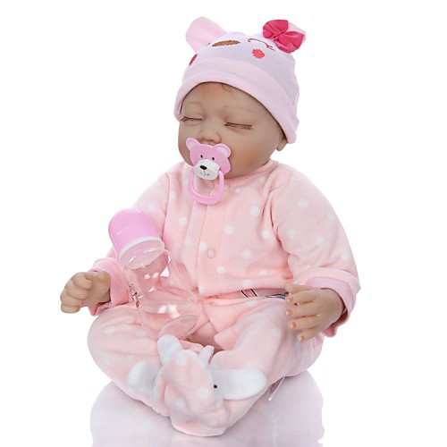 KEIUMI 22 inch Reborn Doll Baby & Toddler Toy Reborn Toddler Doll Baby Girl Gift Cute Lovely Parent-Child Interaction Tipped and Sealed Nails 3/4 Silicone Limbs and Cotton Filled Body 22D65-C36-H94
KEIUMI 22 inch Reborn Doll Baby & Toddler Toy Reborn Toddler Doll Baby Girl Gift Cute Lovely Parent-Child Interaction Tipped and Sealed Nails 3/4 Silicone Limbs and Cotton Filled Body 22D65-C36-H94