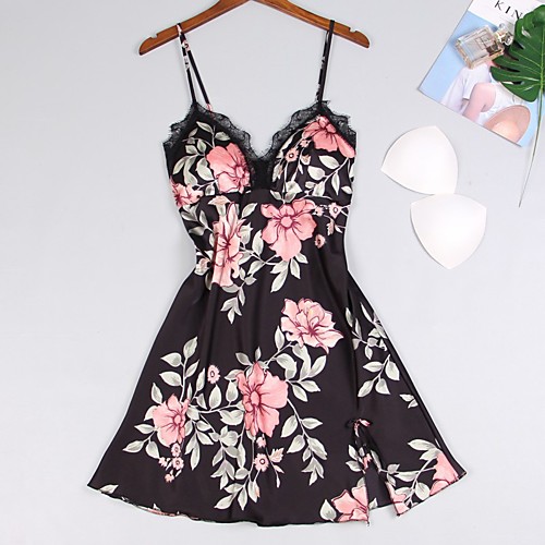 Women's Babydoll & Slips Suits Pajamas Lace Bow Geometric Embroidered Spandex Casual Deep V Daily Wear Home Hook & Eye / Strap / Sexy / Strap
Women's Babydoll & Slips Suits Pajamas Lace Bow Geometric Embroidered Spandex Casual Deep V Daily Wear Home Hook & Eye / Strap / Sexy / Strap