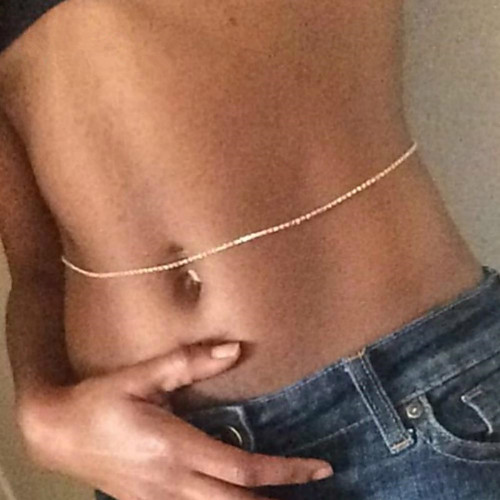 Body Chain Waist Chain European Unisex Body Jewelry For Party Evening Gift Tropical Cubic Zirconia Zircon Alloy Silver Gold
Body Chain Waist Chain European Unisex Body Jewelry For Party Evening Gift Tropical Cubic Zirconia Zircon Alloy Silver Gold