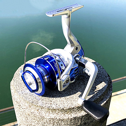 Fishing Reel Spinning Reel 5.2:1 Gear Ratio 13 Ball Bearings for General Fishing
Fishing Reel Spinning Reel 5.2:1 Gear Ratio 13 Ball Bearings for General Fishing