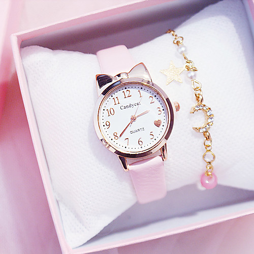 Kids Quartz Watches Analog Quartz Modern Style Stylish Colorful Chronograph Cute Creative / PU Leather
Kids Quartz Watches Analog Quartz Modern Style Stylish Colorful Chronograph Cute Creative / PU Leather