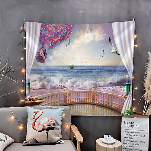 Window Landscape Wall Tapestry Art Decor Blanket Curtain Picnic Tablecloth Hanging Home Bedroom Living Room Dorm Decoration Polyester Sea Ocean Beach Fire Balloon
Window Landscape Wall Tapestry Art Decor Blanket Curtain Picnic Tablecloth Hanging Home Bedroom Living Room Dorm Decoration Polyester Sea Ocean Beach Fire Balloon