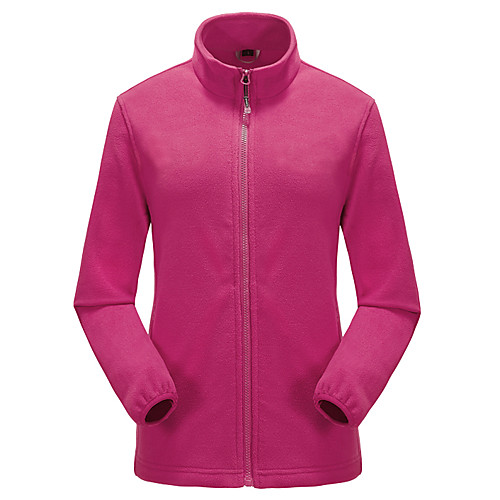 Women's Hiking Fleece Jacket Autumn / Fall Winter Spring Outdoor Solid Color Thermal Warm Windproof Fleece Lining Breathable Winter Fleece Jacket Full Length Visible Zipper Hunting Fishing Climbing
Women's Hiking Fleece Jacket Autumn / Fall Winter Spring Outdoor Solid Color Thermal Warm Windproof Fleece Lining Breathable Winter Fleece Jacket Full Length Visible Zipper Hunting Fishing Climbing