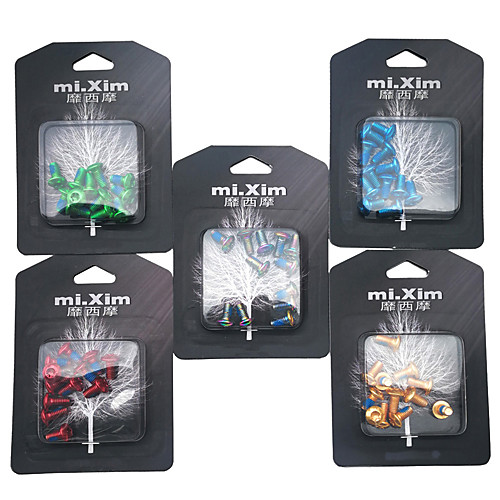 mi.xim Screws For Carbon Steel High Strength / Comfortable / Durable / Easy to Install / Convenient Cycling Bicycle Red Blue Gold Brake Disc / Disc Brake Rotors / Others
mi.xim Screws For Carbon Steel High Strength / Comfortable / Durable / Easy to Install / Convenient Cycling Bicycle Red Blue Gold Brake Disc / Disc Brake Rotors / Others