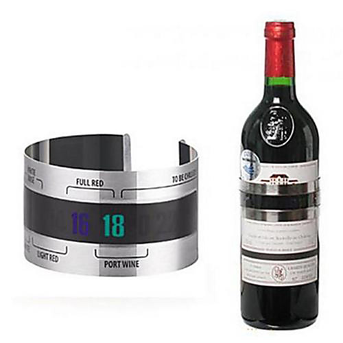 Bottle Wine Thermometer LCD Display Serving Party Checker Bracelet Shop Bar Kitchen Stainless Steel Tools
Bottle Wine Thermometer LCD Display Serving Party Checker Bracelet Shop Bar Kitchen Stainless Steel Tools