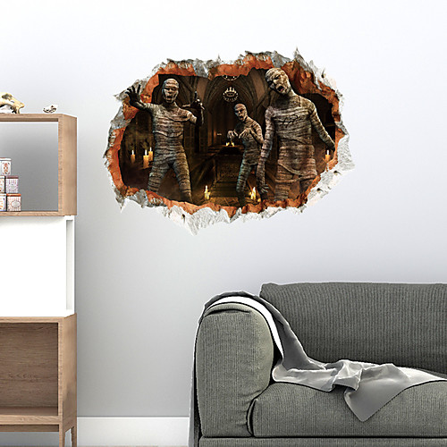 Halloween Party Halloween Decor Horror Ghost 3D Halloween Zombies Wall Stickers Decorative Wall Stickers, PVC Home Decoration Wall Decal Wall Decoration / Removable 4560CM
Halloween Party Halloween Decor Horror Ghost 3D Halloween Zombies Wall Stickers Decorative Wall Stickers, PVC Home Decoration Wall Decal Wall Decoration / Removable 4560CM