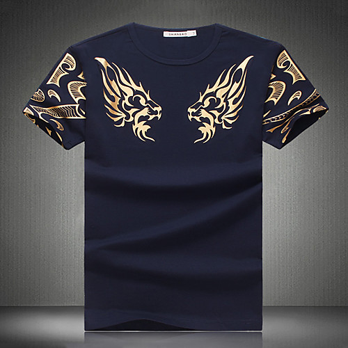 Men's T shirt Graphic Plus Size Print Short Sleeve Daily Tops Basic White Black Navy Blue
Men's T shirt Graphic Plus Size Print Short Sleeve Daily Tops Basic White Black Navy Blue
