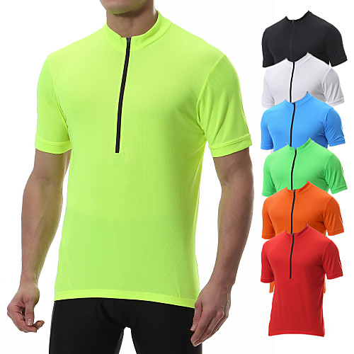 21Grams Men's Short Sleeve Cycling Jersey Summer Polyester Yellow Black Blue Solid Color Bike Tee Tshirt Jersey Top Mountain Bike MTB Road Bike Cycling Quick Dry Breathable Back Pocket Sports
21Grams Men's Short Sleeve Cycling Jersey Summer Polyester Yellow Black Blue Solid Color Bike Tee Tshirt Jersey Top Mountain Bike MTB Road Bike Cycling Quick Dry Breathable Back Pocket Sports