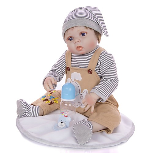 KEIUMI 22 inch Reborn Doll Baby & Toddler Toy Reborn Toddler Doll Baby Boy Gift Cute Washable Lovely Parent-Child Interaction Full Body Silicone 23D19-C238 with Clothes and Accessories for Girls
KEIUMI 22 inch Reborn Doll Baby & Toddler Toy Reborn Toddler Doll Baby Boy Gift Cute Washable Lovely Parent-Child Interaction Full Body Silicone 23D19-C238 with Clothes and Accessories for Girls
