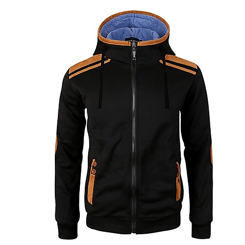 Men's Hoodie Zip Up Hoodie Solid Colored Hooded Daily Basic Hoodies Sweatshirts Light gray Black
Men's Hoodie Zip Up Hoodie Solid Colored Hooded Daily Basic Hoodies Sweatshirts Light gray Black