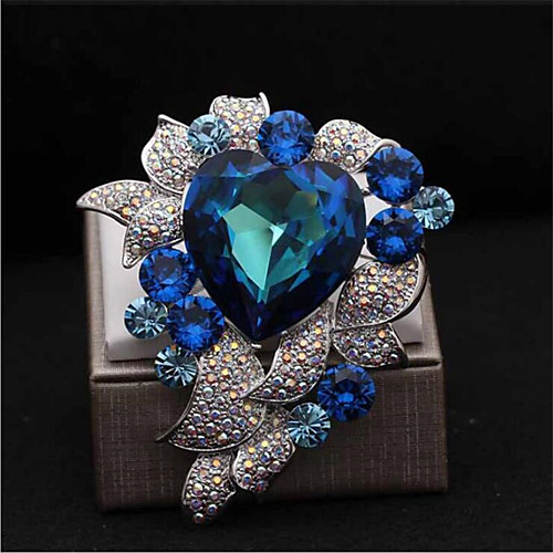Women's Brooches Classic Heart Stylish Gold Plated Brooch Jewelry Blue For Party / Evening Dailywear
Women's Brooches Classic Heart Stylish Gold Plated Brooch Jewelry Blue For Party / Evening Dailywear