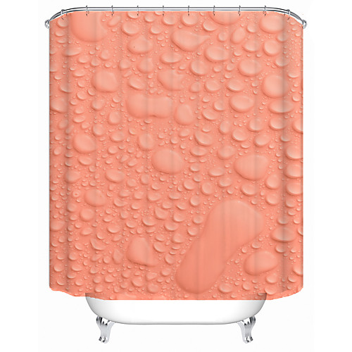 Flesh-colored Drops Digital Print Waterproof Fabric Shower Curtain For Bathroom Home Decor Covered Bathtub Curtains Liner Includes With Hooks
Flesh-colored Drops Digital Print Waterproof Fabric Shower Curtain For Bathroom Home Decor Covered Bathtub Curtains Liner Includes With Hooks