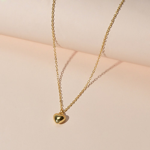 Women's Pendant Necklace Heart Cute Alloy Gold 40 cm Necklace Jewelry 1pc For Gift Festival
Women's Pendant Necklace Heart Cute Alloy Gold 40 cm Necklace Jewelry 1pc For Gift Festival