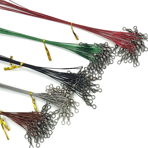 backing line Steel Wire Leader Fishing Line 0.15M / 0.15 Yard 0.2M / 0.2 Yard 0.25M / 0.25 yard Stainless Steel 35LB 28LB 22LB 0.25 mm Jigging Sea Fishing Bait Casting / Spinning / Jigging Fishing
backing line Steel Wire Leader Fishing Line 0.15M / 0.15 Yard 0.2M / 0.2 Yard 0.25M / 0.25 yard Stainless Steel 35LB 28LB 22LB 0.25 mm Jigging Sea Fishing Bait Casting / Spinning / Jigging Fishing