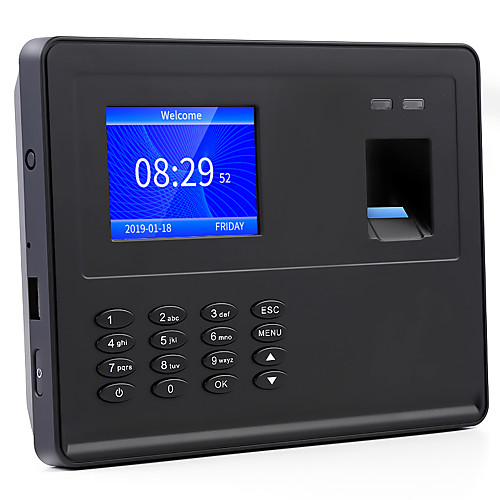 YKSCAN F02 Attendance Machine Record the Query Fingerprint / Password School / Hotel / Office
YKSCAN F02 Attendance Machine Record the Query Fingerprint / Password School / Hotel / Office