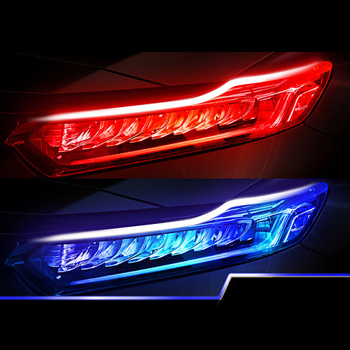 2PCS New Type Of Ultra Thin Light Guide Strip 45cm Dual Color LED Water Lamp Car Decorative Lamp White Yellow Turn Signal
2PCS New Type Of Ultra Thin Light Guide Strip 45cm Dual Color LED Water Lamp Car Decorative Lamp White Yellow Turn Signal