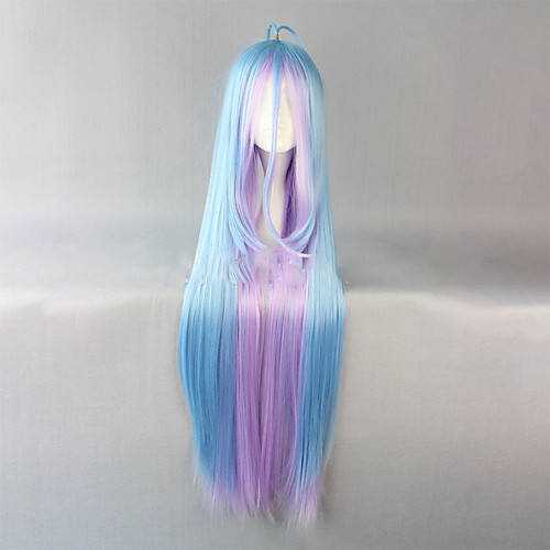 No Game No Life Shiro Cosplay Wigs Unisex Side bangs 28 inch Heat Resistant Fiber Straight Blue Teen Adults' Anime Wig
No Game No Life Shiro Cosplay Wigs Unisex Side bangs 28 inch Heat Resistant Fiber Straight Blue Teen Adults' Anime Wig