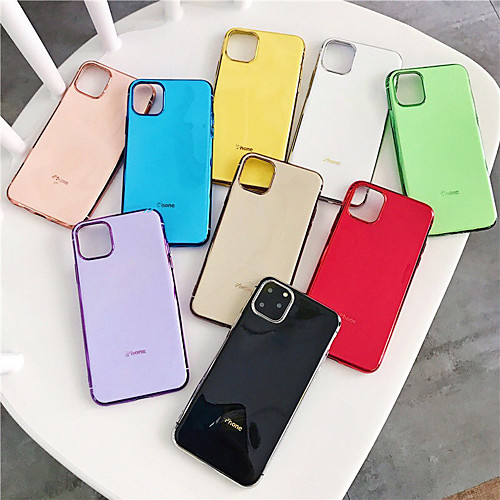 Case For Apple iPhone 11 / iPhone 11 Pro / iPhone 11 Pro Max Plating Back Cover Solid Colored TPU
Case For Apple iPhone 11 / iPhone 11 Pro / iPhone 11 Pro Max Plating Back Cover Solid Colored TPU