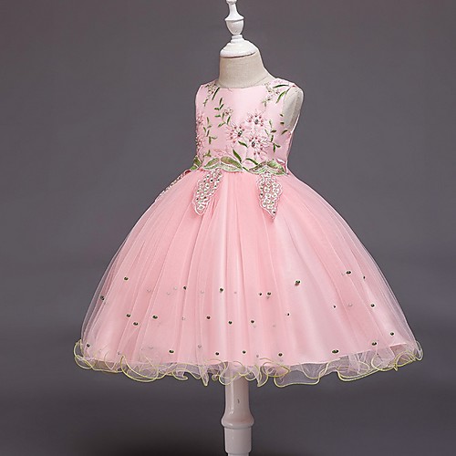 Ball Gown Knee Length Flower Girl Dresses Party Tulle Sleeveless Jewel Neck with Bow(s)
Ball Gown Knee Length Flower Girl Dresses Party Tulle Sleeveless Jewel Neck with Bow(s)