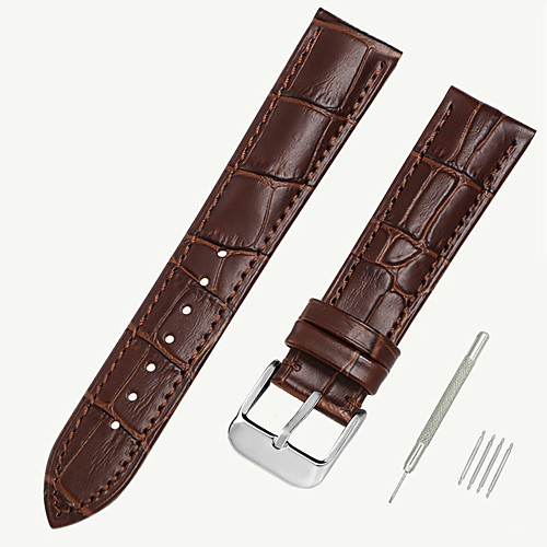 Genuine Leather / Leather / Calf Hair Watch Band Black / Brown 17cm / 6.69 Inches / 18cm / 7 Inches / 19cm / 7.48 Inches 1.2cm / 0.47 Inches / 1.4cm / 0.55 Inches / 1.6cm / 0.6 Inches
Genuine Leather / Leather / Calf Hair Watch Band Black / Brown 17cm / 6.69 Inches / 18cm / 7 Inches / 19cm / 7.48 Inches 1.2cm / 0.47 Inches / 1.4cm / 0.55 Inches / 1.6cm / 0.6 Inches
