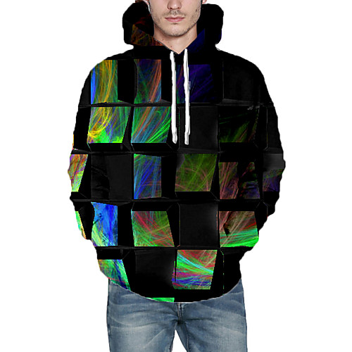 Men's Hoodie Graphic Geometric Hooded Daily Going out 3D Print Casual Hoodies Sweatshirts Rainbow
Men's Hoodie Graphic Geometric Hooded Daily Going out 3D Print Casual Hoodies Sweatshirts Rainbow