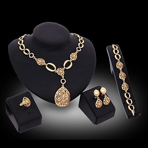 Women's Jewelry Set Bridal Jewelry Sets Tassel Fringe Pear Fashion Gold Plated Earrings Jewelry Gold For Christmas Wedding Party Evening Gift Formal 1 set
Women's Jewelry Set Bridal Jewelry Sets Tassel Fringe Pear Fashion Gold Plated Earrings Jewelry Gold For Christmas Wedding Party Evening Gift Formal 1 set