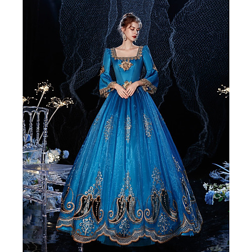 Princess Shakespeare Maria Antonietta Gothic Rococo Vintage Inspired Medieval Vacation Dress Dress Party Costume Masquerade Prom Dress Women's Costume Blue Vintage Cosplay Party Masquerade Wedding
Princess Shakespeare Maria Antonietta Gothic Rococo Vintage Inspired Medieval Vacation Dress Dress Party Costume Masquerade Prom Dress Women's Costume Blue Vintage Cosplay Party Masquerade Wedding