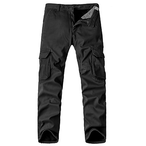 Men's Basic Outdoor Cotton Slim Daily Tactical Cargo Pants Solid Colored Full Length Black Army Green / Fall / Winter
Men's Basic Outdoor Cotton Slim Daily Tactical Cargo Pants Solid Colored Full Length Black Army Green / Fall / Winter