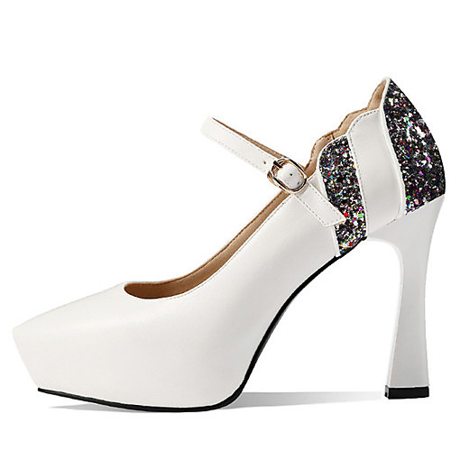 Women's Heels Pumps Pointed Toe Basic Wedding Party & Evening Walking Shoes PU Sequin Solid Colored White Black
Women's Heels Pumps Pointed Toe Basic Wedding Party & Evening Walking Shoes PU Sequin Solid Colored White Black