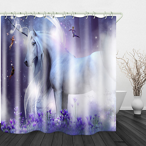 Unicorn White Horse Elf Shower Curtains & Hooks Modern Polyester New Design 72 Inch
Unicorn White Horse Elf Shower Curtains & Hooks Modern Polyester New Design 72 Inch