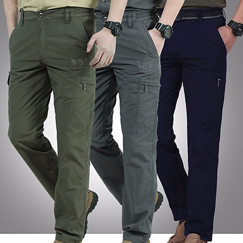 Men's Hiking Pants Trousers Solid Color Summer Outdoor Tailored Fit Quick Dry Breathable Sweat wicking Comfortable Pants / Trousers Bottoms Army Green Grey Black Hunting Fishing Climbing M L XL XXL
Men's Hiking Pants Trousers Solid Color Summer Outdoor Tailored Fit Quick Dry Breathable Sweat wicking Comfortable Pants / Trousers Bottoms Army Green Grey Black Hunting Fishing Climbing M L XL XXL