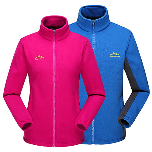 Men's Hiking Jacket Hiking Fleece Jacket Autumn / Fall Winter Outdoor Solid Color Thermal Warm Windproof Fleece Lining Warm Winter Fleece Jacket Fleece Full Length Visible Zipper Hunting Fishing
Men's Hiking Jacket Hiking Fleece Jacket Autumn / Fall Winter Outdoor Solid Color Thermal Warm Windproof Fleece Lining Warm Winter Fleece Jacket Fleece Full Length Visible Zipper Hunting Fishing