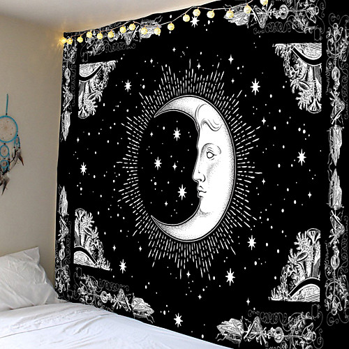 Tarot Divination Wall Tapestry Art Decor Blanket Curtain Picnic Tablecloth Hanging Home Bedroom Living Room Dorm Decoration Mysterious Bohemian Black White Moon Galaxy
Tarot Divination Wall Tapestry Art Decor Blanket Curtain Picnic Tablecloth Hanging Home Bedroom Living Room Dorm Decoration Mysterious Bohemian Black White Moon Galaxy