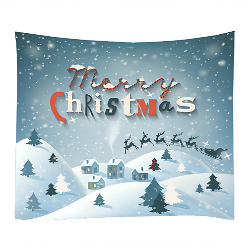 Christmas Santa Claus Wall Tapestry Art Decor Blanket Curtain Picnic Tablecloth Hanging Home Bedroom Living Room Dorm Decoration Snow Elk House Polyester
Christmas Santa Claus Wall Tapestry Art Decor Blanket Curtain Picnic Tablecloth Hanging Home Bedroom Living Room Dorm Decoration Snow Elk House Polyester